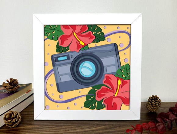 Camera Shadow Box 3D Svg and Camera 3D Svg: A Creative Digital Tool for Paper Crafters