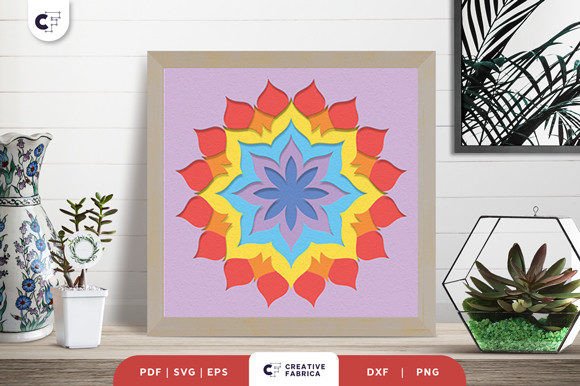 Geometric Shape 3D Shadow Box: A Unique Blend of Art and Design