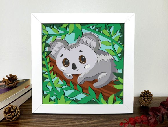 Koala Shadow Box 3D Svg: A Strategic Tool for Creative and Practical Applications