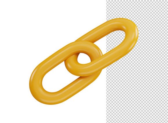 Link Chain Icon 3d Rendering: A Powerful Tool for Modern Designers